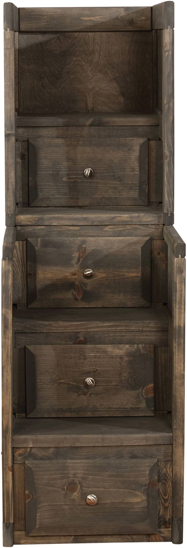 Coaster® Wrangle Hill Gun Smoke Stairway Chest-2