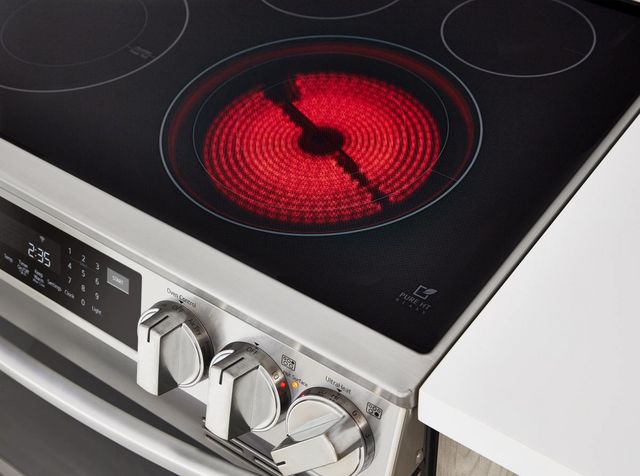 LG 30" PrintProof® Stainless Steel Slide In Electric Range-15