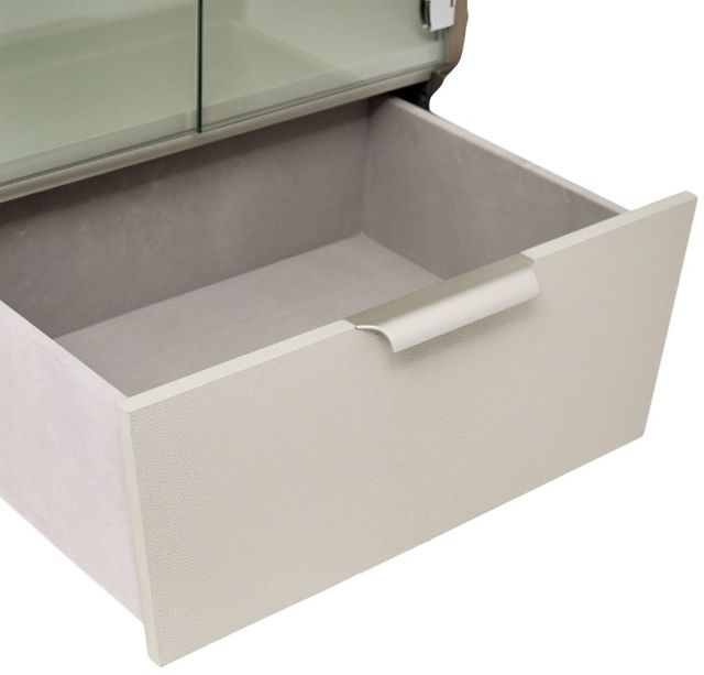 Michael Amini® Roxbury Park Slate Display Cabinet-4