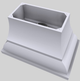 Vent-A-Hood® Designer Series 48" White Island Range Hood-2