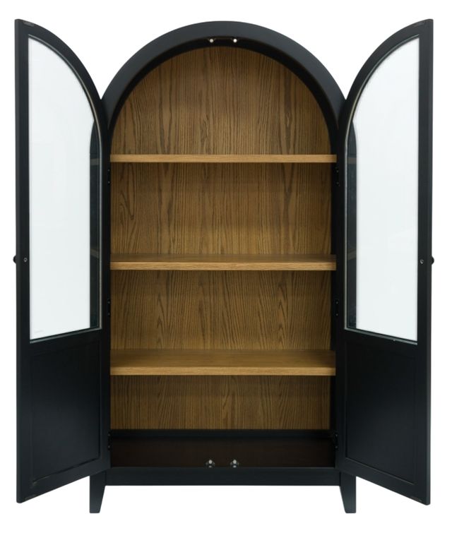 Signature Design by Ashley® Dagandale Black/Natural Accent Cabinet-3