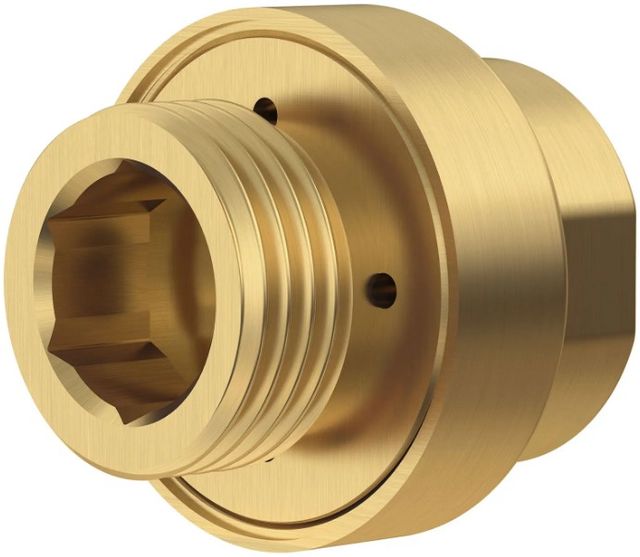 American Standard Universal Brushed Cool Sunrise In-Line Vacuum Breaker-1