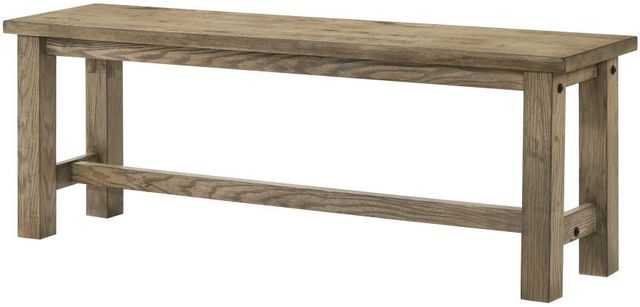 Coaster® Cardova Vineyard Oak Solid Wood 51" Dining Bench-3