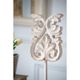 A & B Home Whitewashed Fleur Accent-4
