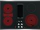GE Profile™ 30" Stainless Steel Downdraft Electric Cooktop-2