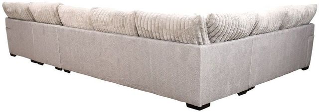 Albany Industries 4-Piece Mondo White Sectional-4