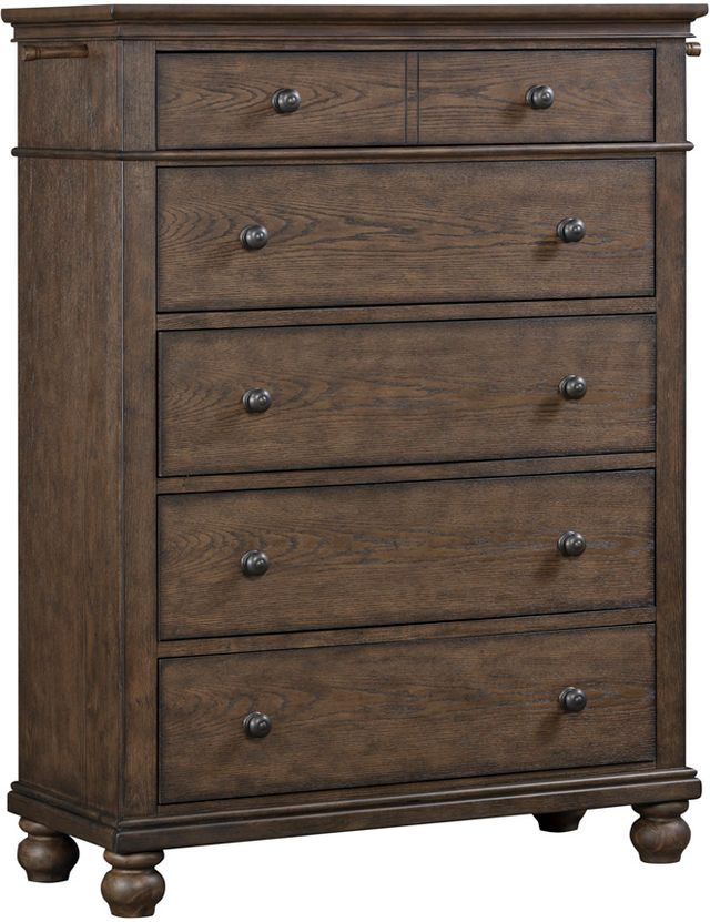 aspenhome® Oxford Cocoa 5-Drawer Chest-0