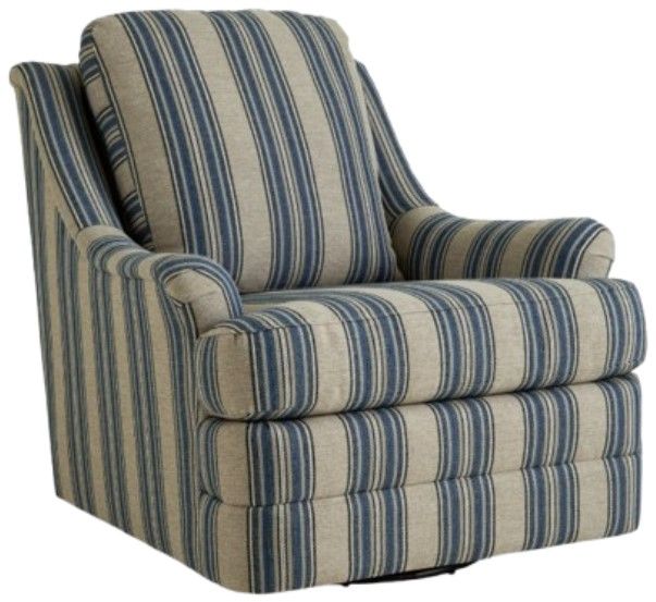 Craftmaster® Customizable Craftmaster Essentials 37" Swivel Chair-3