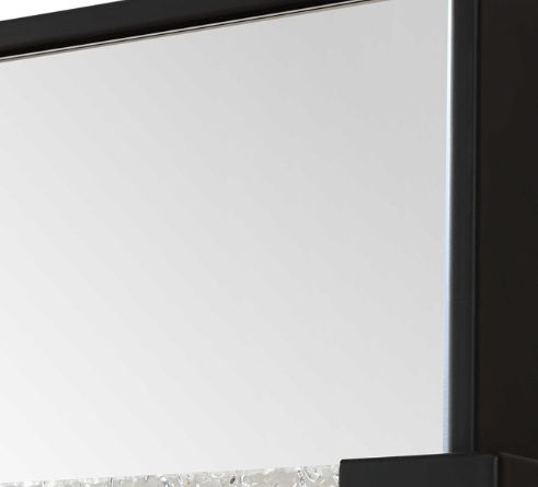 Uttermost® Stratton Satin Black Mirror-4