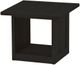 Crate Designs™ Furniture Espresso Lacquer Top Corner Table-0