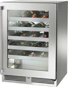 Perlick® Signature Series 5.2 Cu. Ft. Stainless Steel Frame Wine Cooler