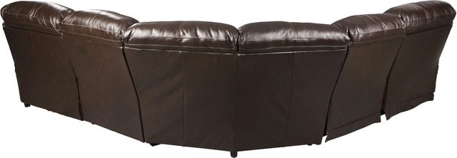 Signature Design by Ashley® Hallstrung 5-Piece Chocolate Power Reclining Right-Arm Facing Sectional and Chaise-1