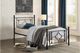 Mazin Furniture Morris Youth Twin Metal Platform Bed-1