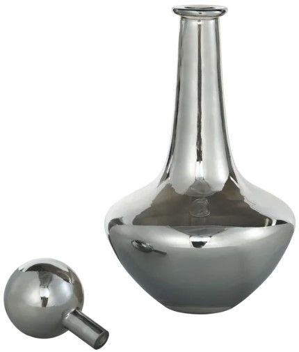 StyleCraft Austin Allen James Smoke Gray 14" Plated Glass-1