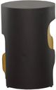 Fairfield® Goldie Black/Gold Drink Table-2