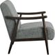 Moe's Home Collection Aster Pebbled Grey Accent Chair-2