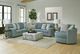 Albany Industries Chambray 2-Piece Cake Pop Sectional-1