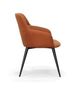 VIG Furniture Modrest Scranton Black/Orange Dining Chair-3