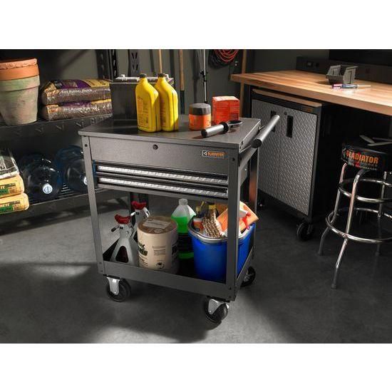 Gladiator® Hammered Granite Utility Cart-2