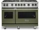 Viking® 5 Series 48" Cypress Green Pro Style Natural Gas Range-0