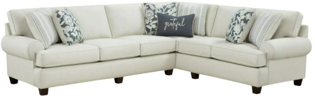 Fusion Furniture Awesome 3-Piece Oatmeal Beige Sectional-0