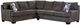 American Wholesale Furniture Dillion 2-Piece Charcoal L-Shape Sectional-0