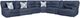 Signature Design by Ashley® Acklen Place 7-Piece Navy L-Shape Power Reclining Sectional-0