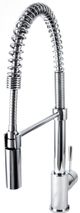 ZLINE Sierra Chrome Pull Down Spring Single Handle Kitchen Faucet-1