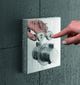 Hansgrohe ShowerSelect Chrome Square Thermostatic Trim for 2 Functions-2