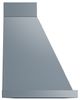 Ilve® Nostalgie II Noblesse 60'' Blue Gray Wall Mounted Range Hood with Chrome Trim-2