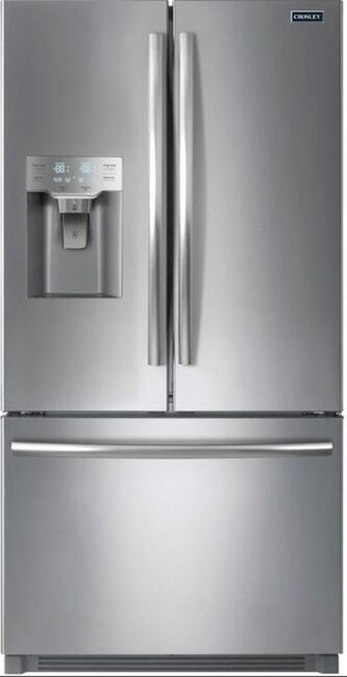 Crosley® 36 in. 25.5 Cu. Ft. Fingerprint Resistant Stainless Steel French Door Refrigerator