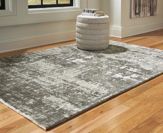 Signature Design by Ashley® Valmontic Gray 5'x7' Area Rug-3
