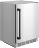 Thor Kitchen Gordon Ramsay Collection 24” 5 Cu. Ft. Stainless Steel Built-In Undercounter Outdoor Beverage Cooler with Black Handle-5