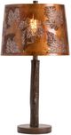 Crestview Collection Birch Forest Brown Table Lamp-1