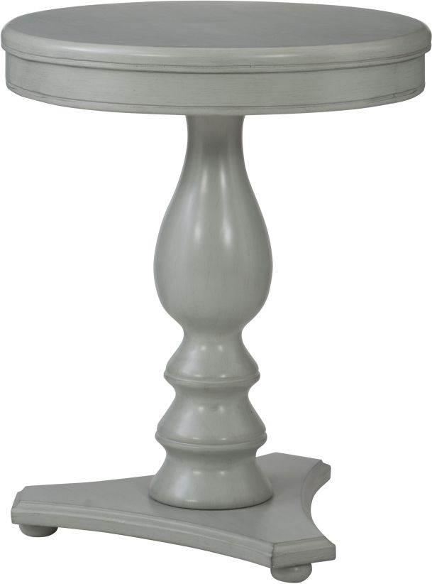 Powell® Stanton Light Grey Accent Side Table-0