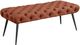 Coaster® Ella Rust Upholstered Bench-0