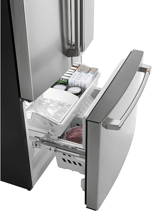 Café™ 18.6 Cu. Ft. Stainless Steel Counter Depth French Door Refrigerator-3