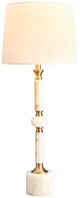 Crestview Collection Montrose White Buffet Lamp-1