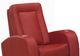 Jaymar 2 Piece Nappa Red 47 Home Theater Loveseat Sectional-1