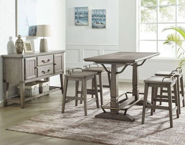 Steve Silver Co. Ryan Oak Counter Stool-3