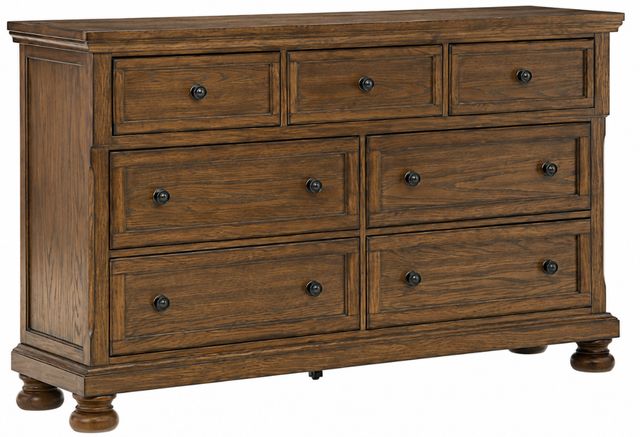 Signature Design by Ashley® Zackaryn Warm Brown Dresser-0