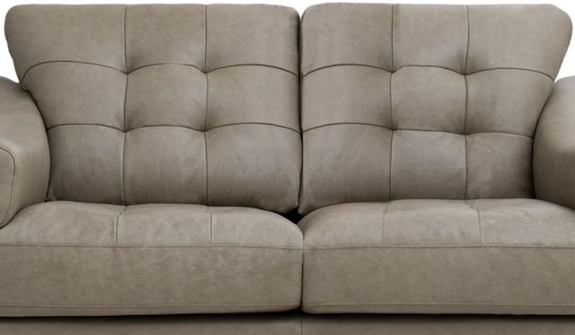 Leather Italia™ Georgetowne Ellis Green Pea Loveseat-1
