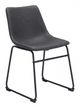 Zuo Modern Smart Charcoal Dining Chair-0