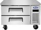Atosa® 7.7 Cu. Ft. Stainless Steel Commercial Refrigerated Chef Base-0