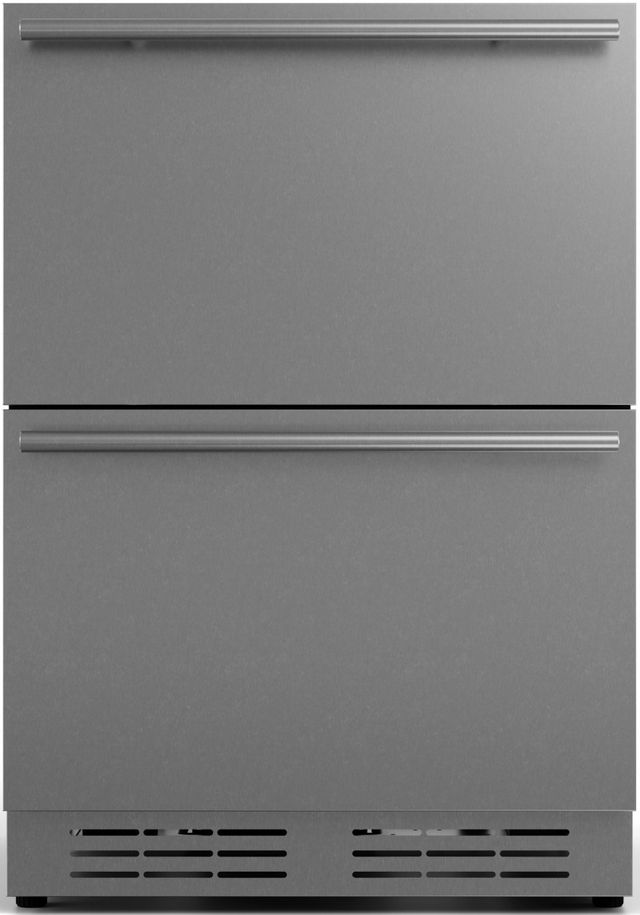 FLOOR MODEL LuxeAir 24" Stainless Steel Refrigerator Drawers