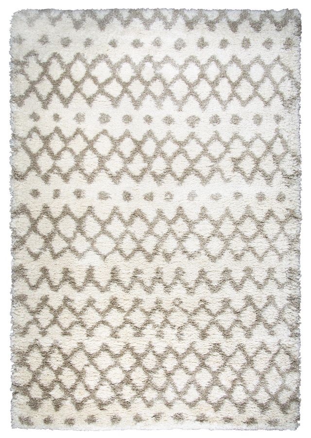 Rizzy Home Adana Cream 5'3" x 7'3" Rug-0