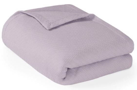 Olliix by Madison Park Liquid Cotton Lilac Full/Queen Blanket-0