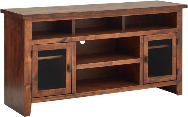 aspenhome® Alder Grove Fruitwood 65" Console with Doors-0