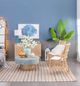 A & B Home Blue/White Rectangular Abstract Tree Wall Art-5