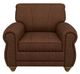 Best® Home Furnishings Customizable Leather Club Chair with Honey Birch Legs -1